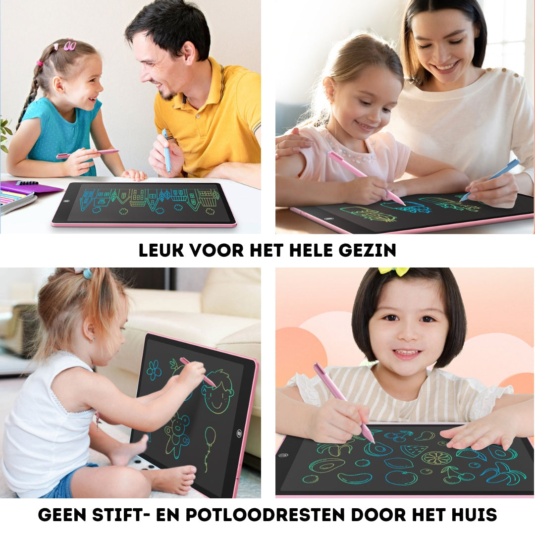LCD tegnetablet til børn - CreativeScribble