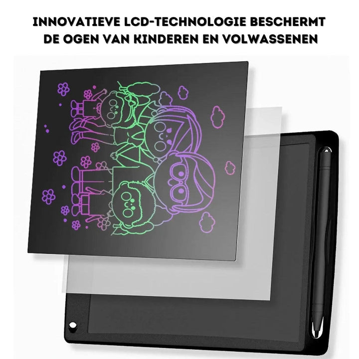 LCD tegnetablet til børn - CreativeScribble