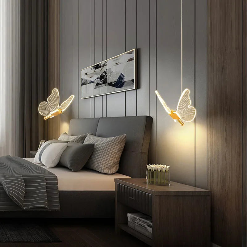 LED-sommerfuglehængelamper - ButterLuxe