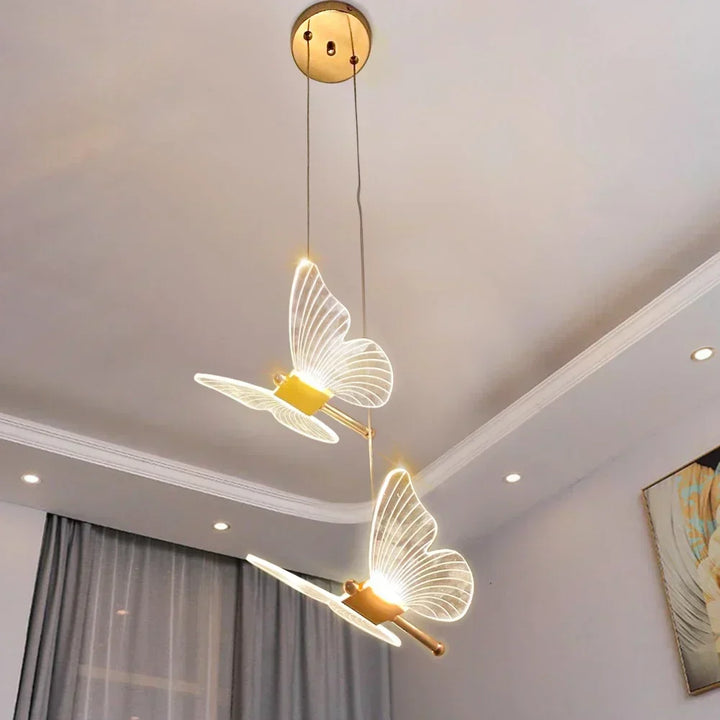 LED-sommerfuglehængelamper - ButterLuxe