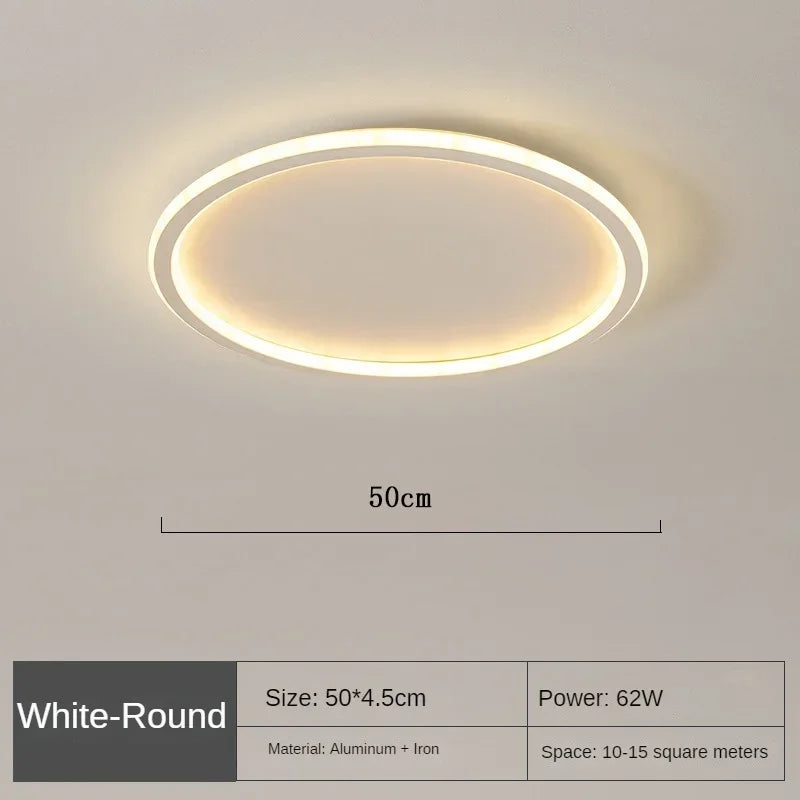 Skandinavisk rund loftlampe - NordicGlow
