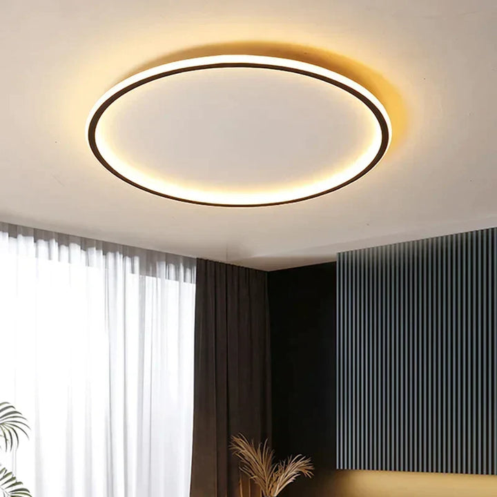 Skandinavisk rund loftlampe - NordicGlow