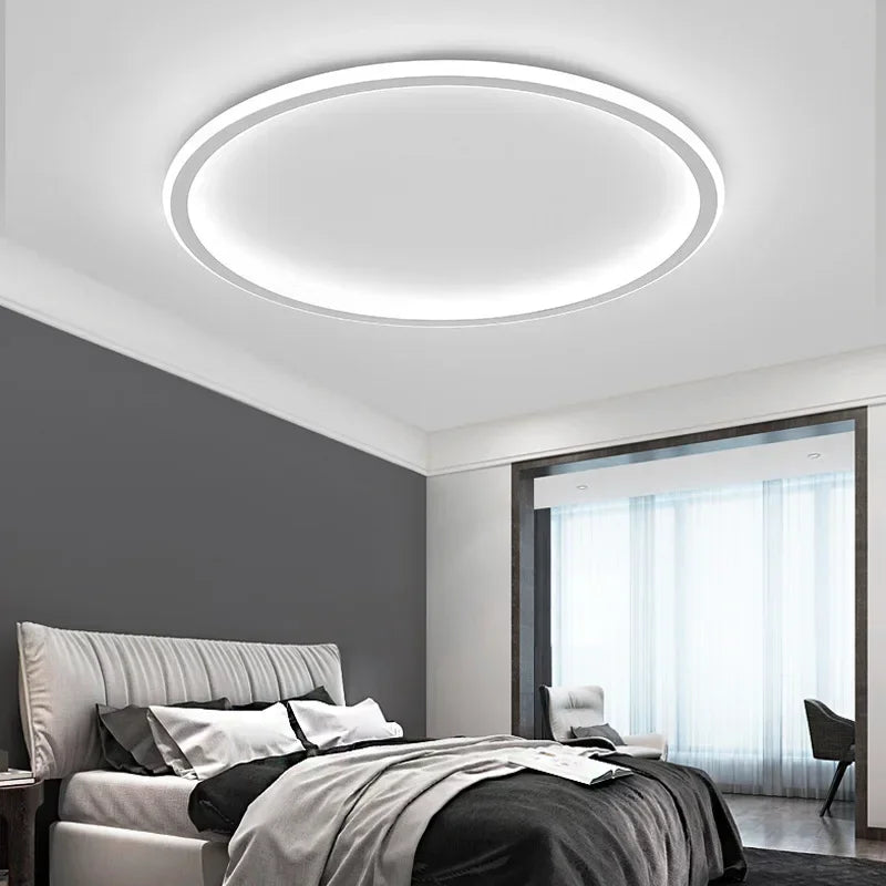 Skandinavisk rund loftlampe - NordicGlow
