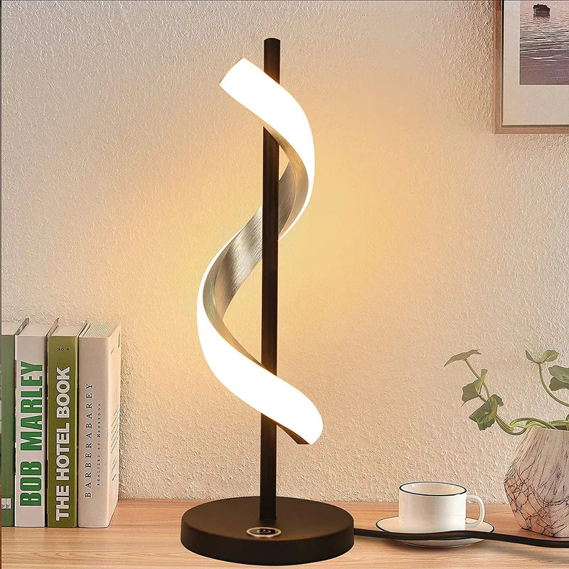 Moderne bordlampe - NeroLite