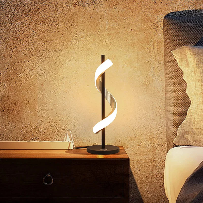 Moderne bordlampe - NeroLite
