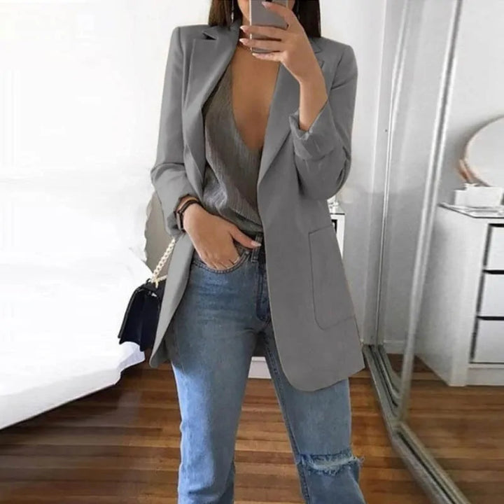 Stilfuld elegant streetwear-blazer - Serena