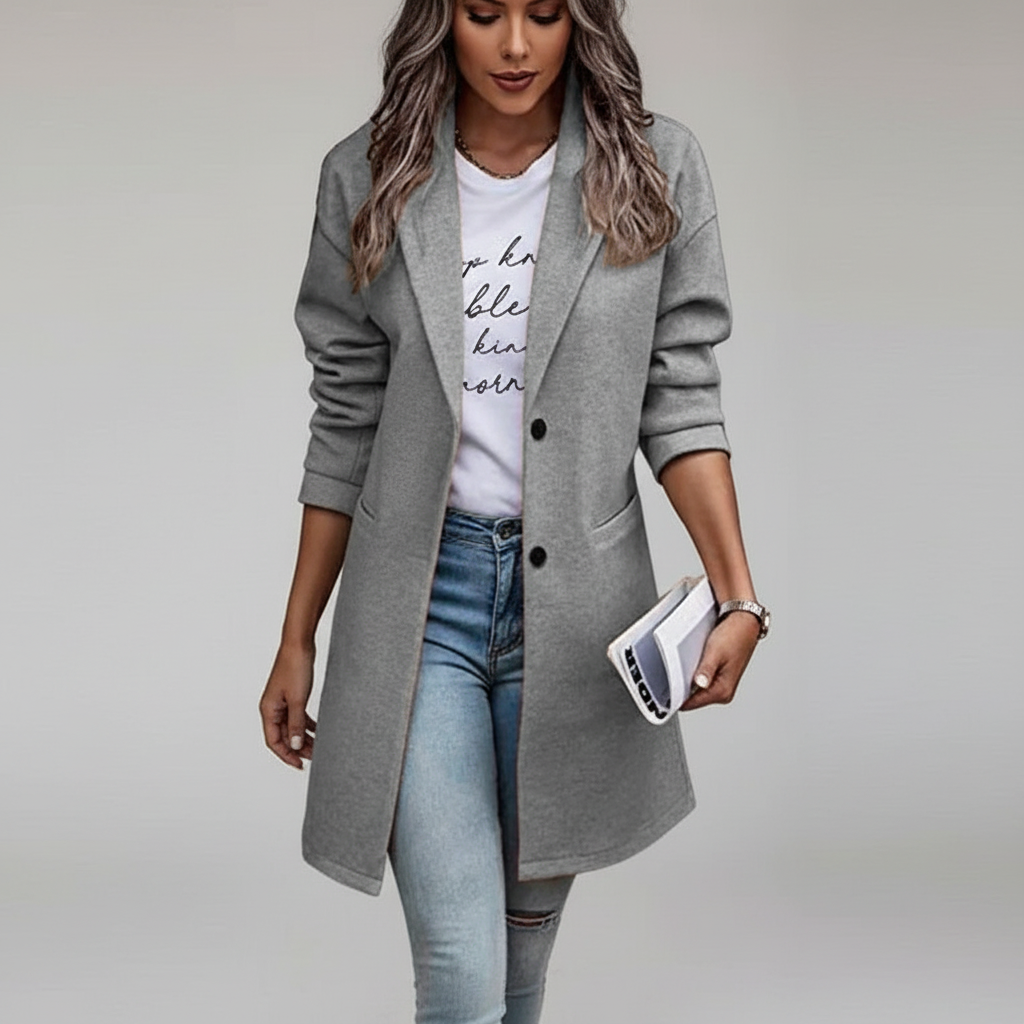 Langer Damenmantel -  Helga