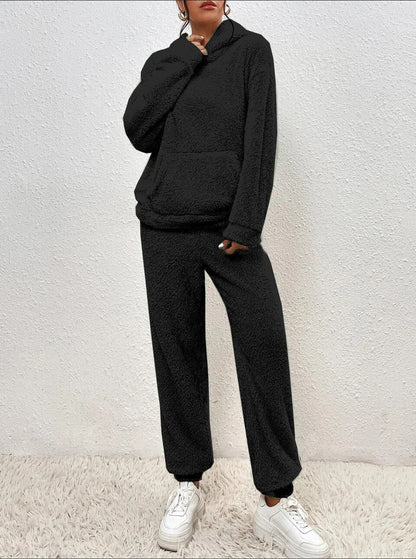 Langer Hoodie Mit Tasche -  Saskia