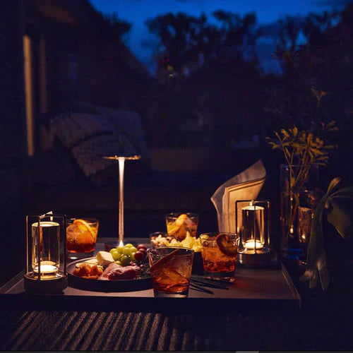 Trådløs USB-opladelig designbordlampe - GlowBeam