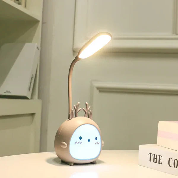 Børnelæselampe med øjenbeskyttelse og USB-natlampe - BrightBuddy