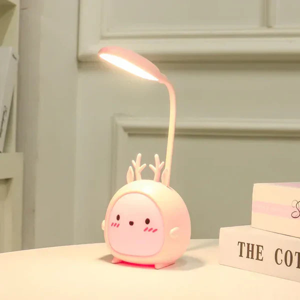 Børnelæselampe med øjenbeskyttelse og USB-natlampe - BrightBuddy