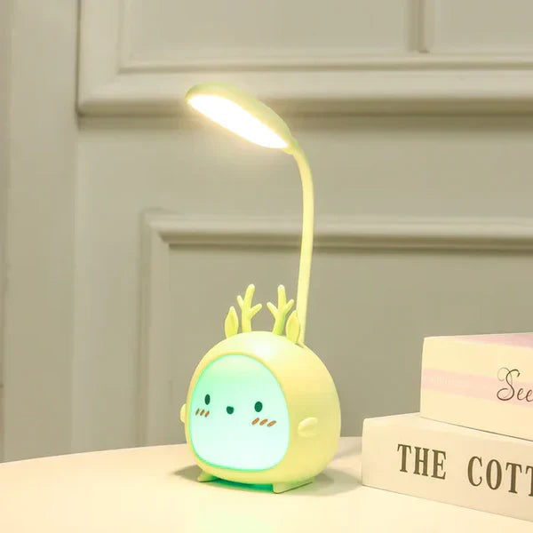 Børnelæselampe med øjenbeskyttelse og USB-natlampe - BrightBuddy