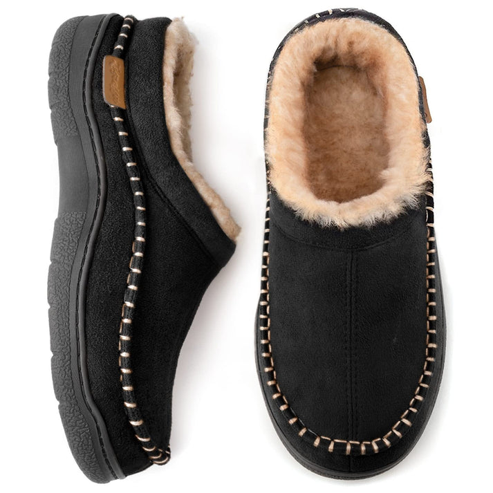 Lined Men's Slipper With A Sturdy Sole - Benjamin