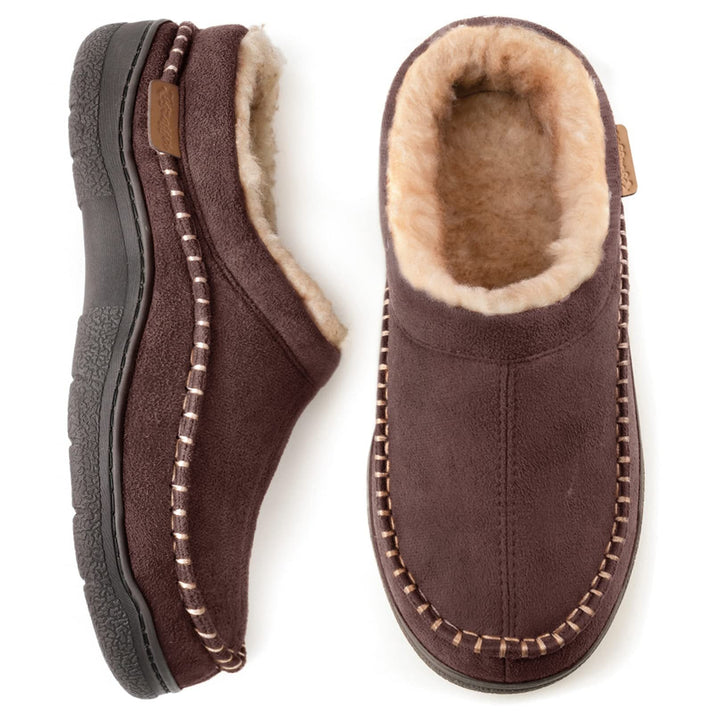 Lined Men's Slipper With A Sturdy Sole - Benjamin