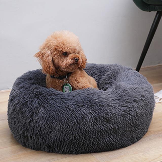 Luksus blød hundeseng i plys - FluffyNest