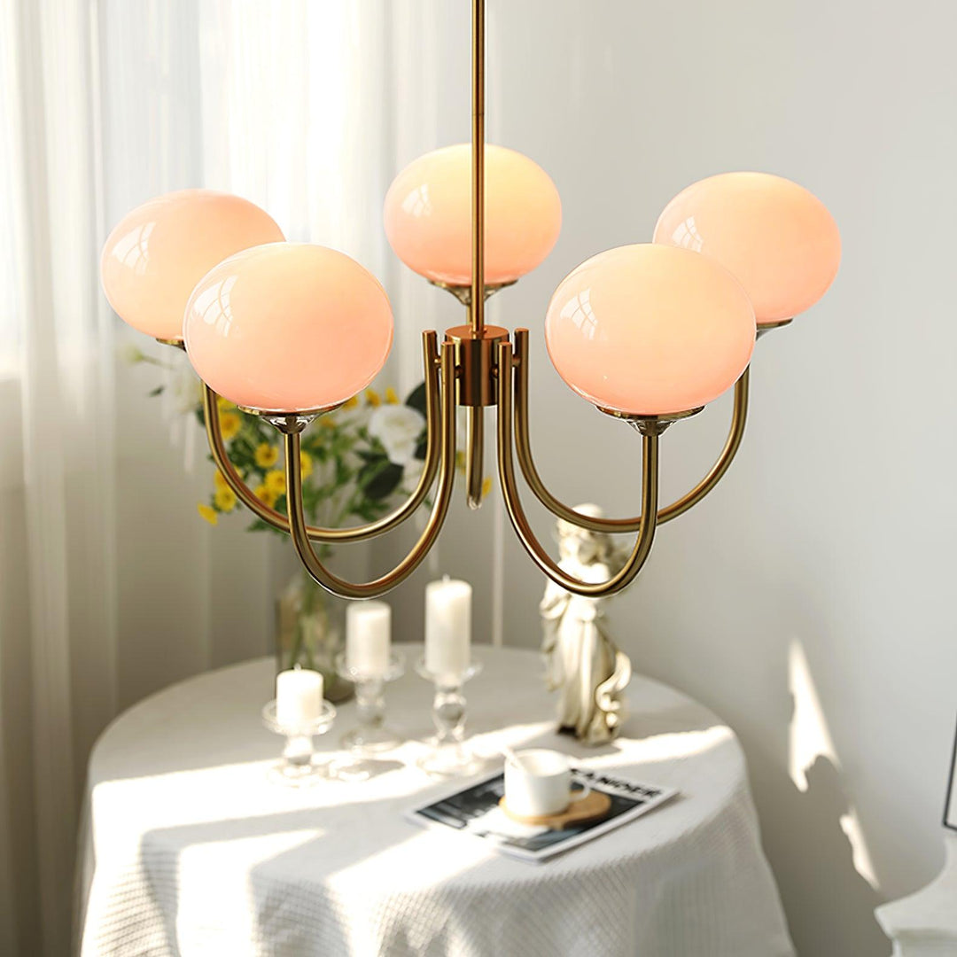 Moderne lysekrone - LuxeGlow