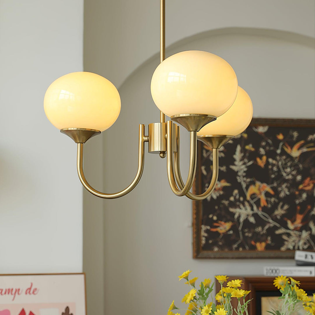 Moderne lysekrone - LuxeGlow