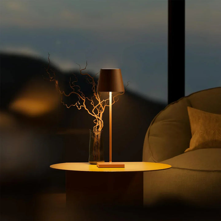 Dæmpbar lang bordlampe - LumiLuxe