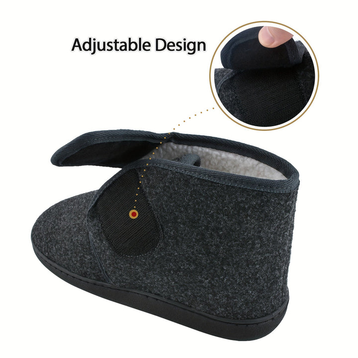 Men's Slipper With Hook-And-Loop Fastening - Santiago