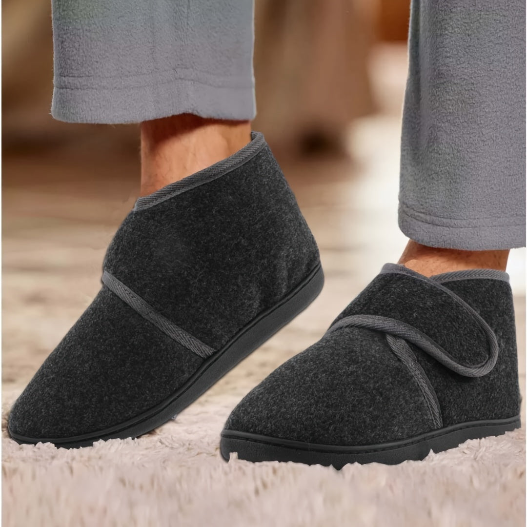 Men's Slipper With Hook-And-Loop Fastening - Santiago