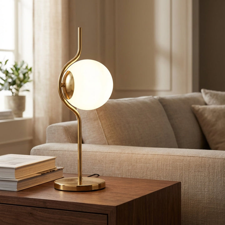 Minimal Sculptural Table Lamp -  Auraquill