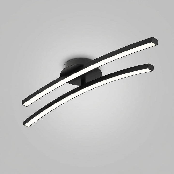 Modern Curved Ceiling Fixture -  Curvion