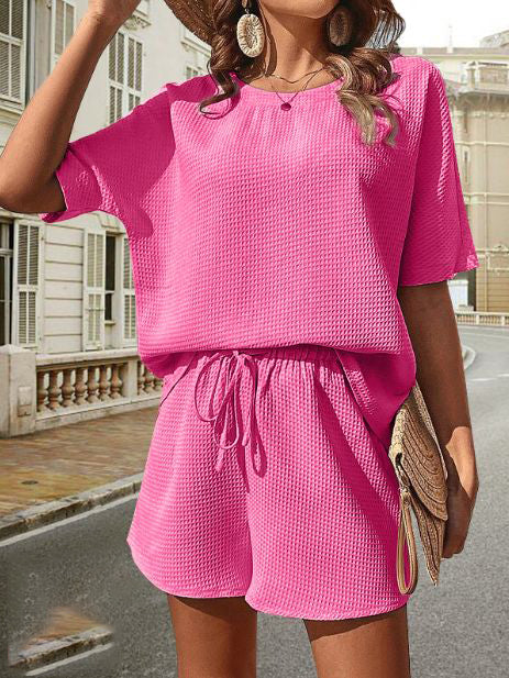 Let dames sommersæt med top og shorts – Ninae