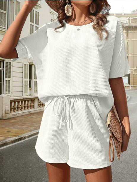 Let dames sommersæt med top og shorts – Ninae