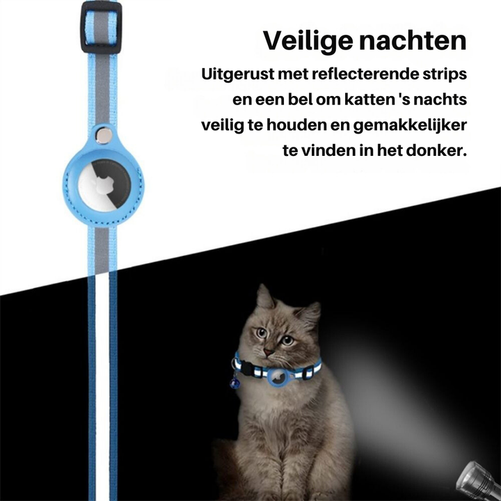 Kattehalsbånd med sikkerhedsudløser - Milo