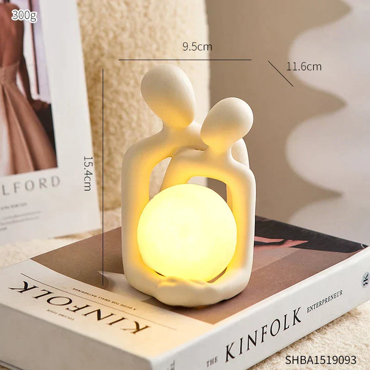 Keramisk stemningslys - LunaGlow