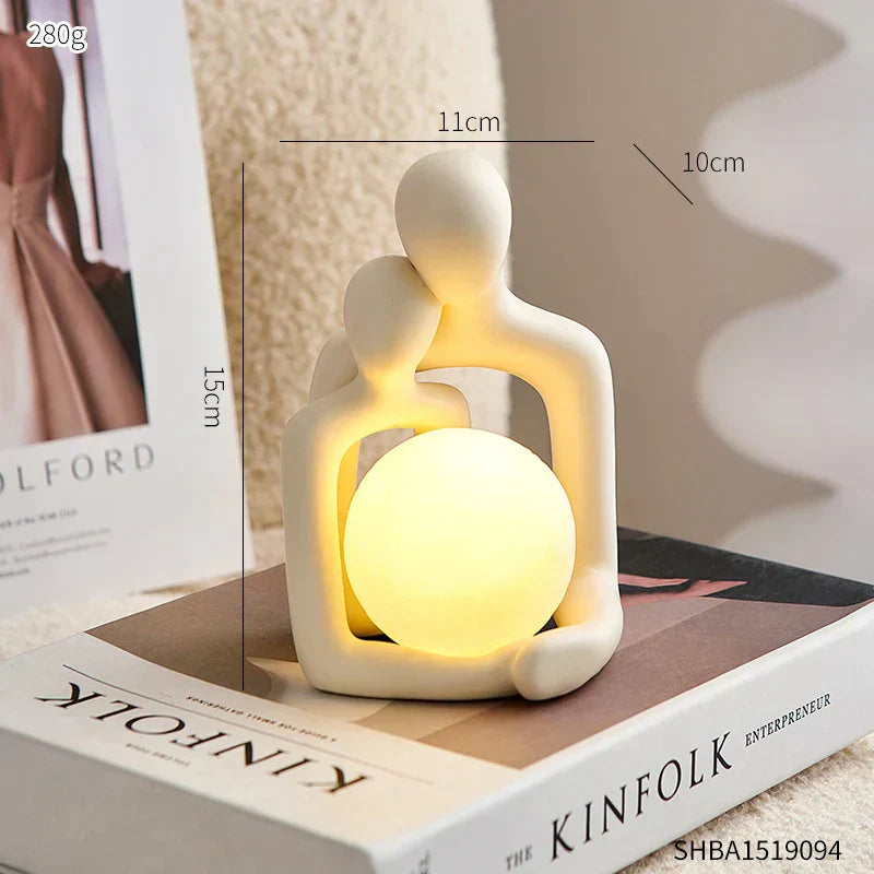 Keramisk stemningslys - LunaGlow