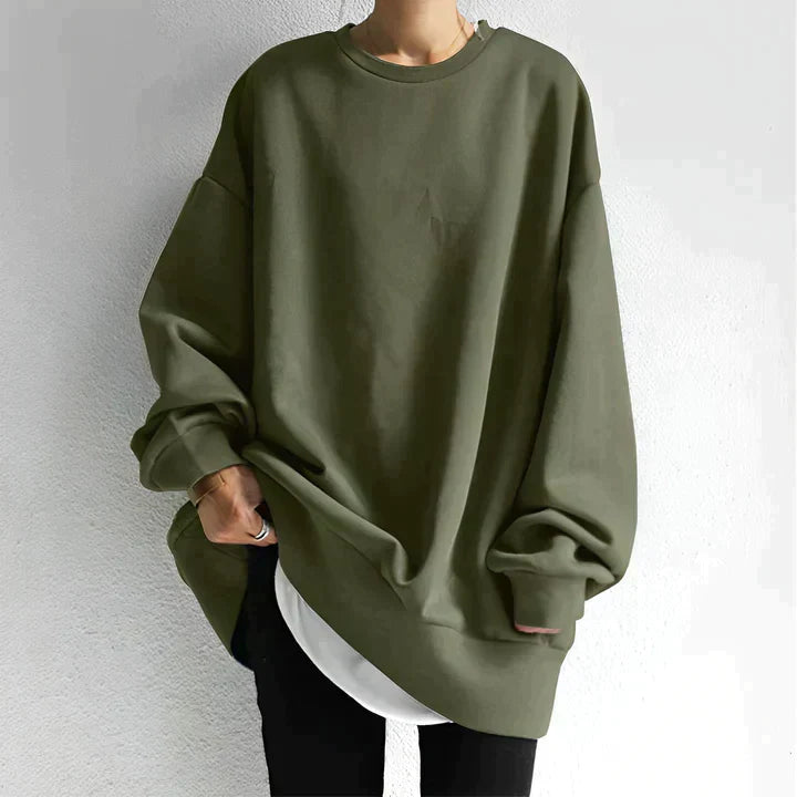 Trendy Oversized Damestrøje - Alina