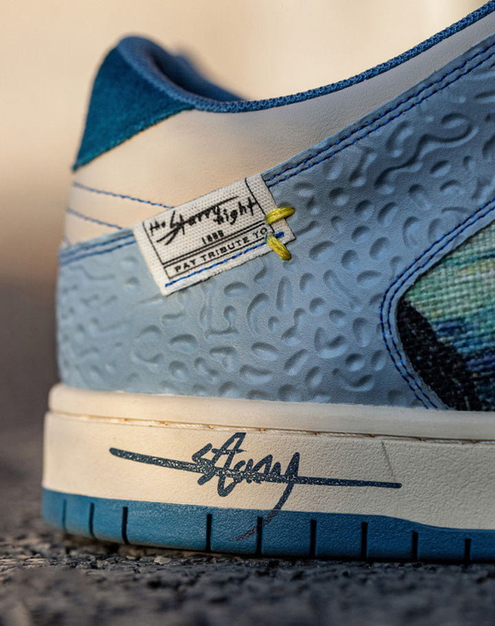 Kunstneriske unisex-sneakers med stjernehimmel-design og komfortsål – Lior
