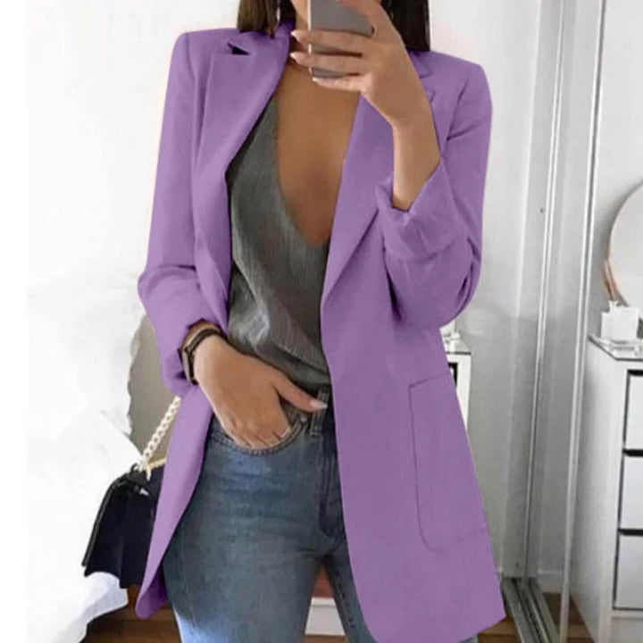 Stilfuld elegant streetwear-blazer - Serena