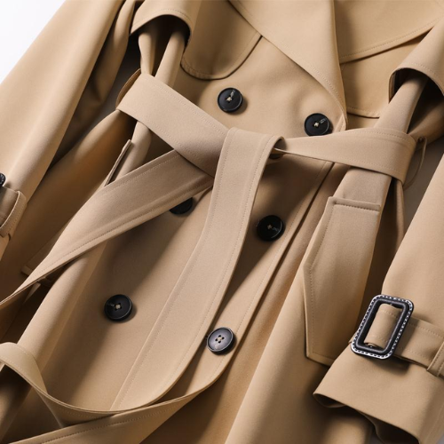 Stilfuld trenchcoat til damer - Astra