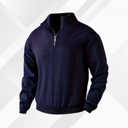 Herrertrøje med cashmere-merinould - Efterårsfortryllelse Severin