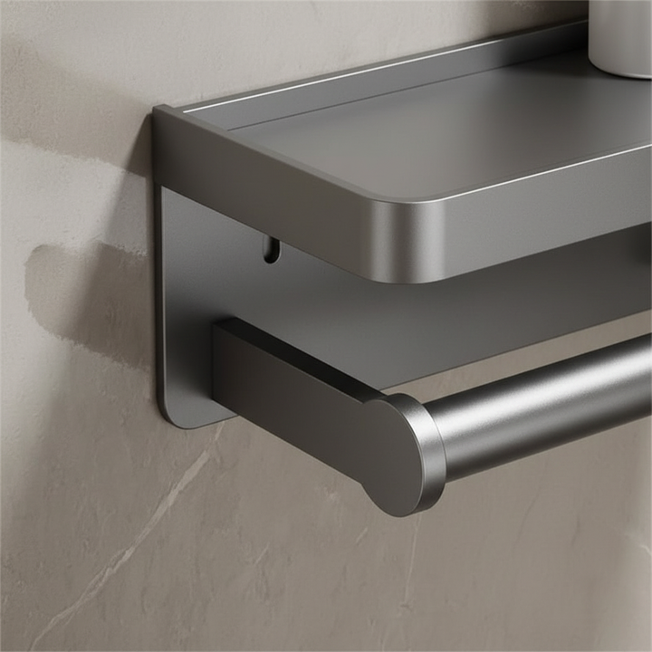 Platzsparender Toilettenpapierhalter - ToiletHaven