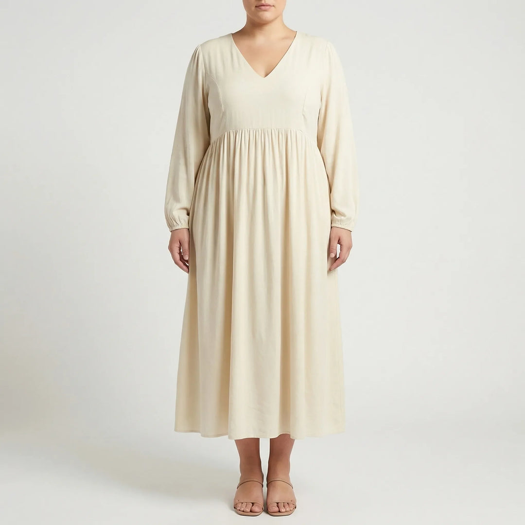 Plus-Size Casual Everyday Dress - Marlene