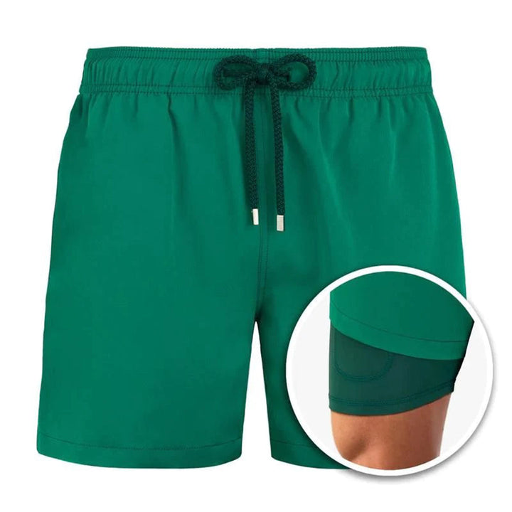 Trendy herre-badeshorts med print – Julien