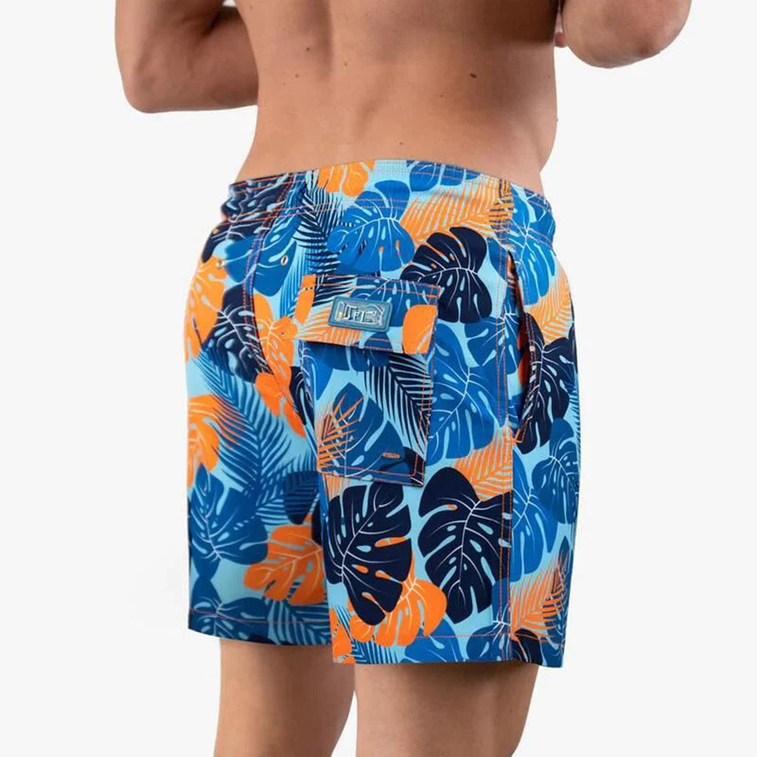Trendy herre-badeshorts med print – Julien