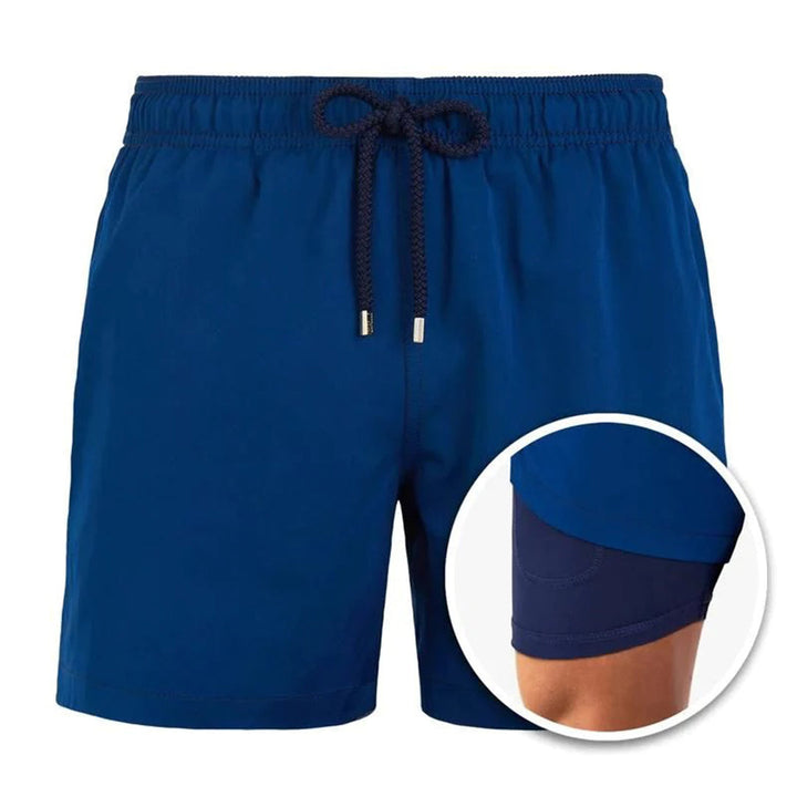 Trendy herre-badeshorts med print – Julien