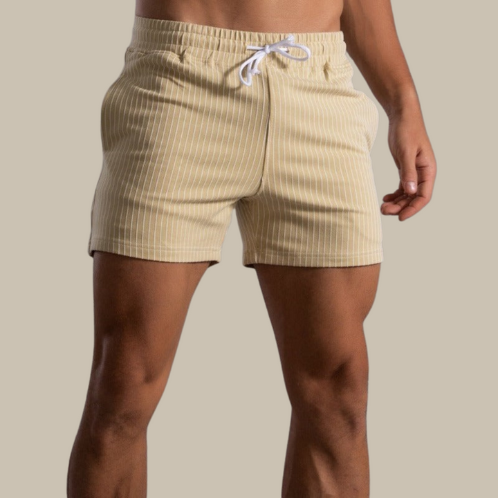 Hurtigtørrende og stilfulde badeshorts til herrer i ripstop-polyester – Niko
