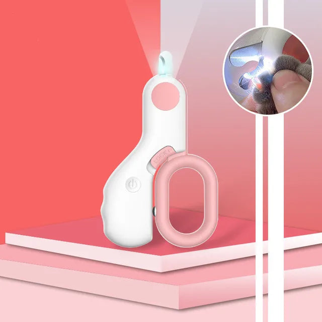 Negletrimmer til kæledyr med LED-belysning - GlowTrim