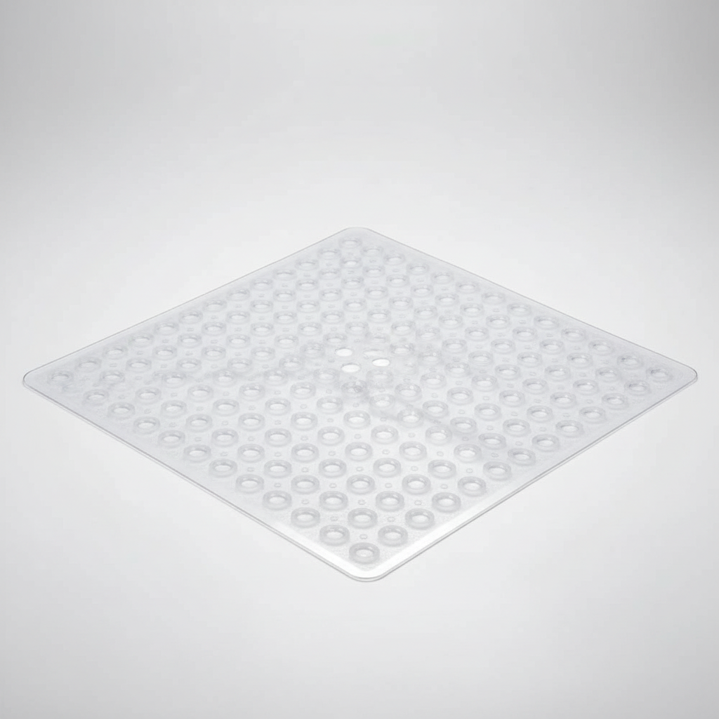Quadratische PVC Duschmatte - GripSquare