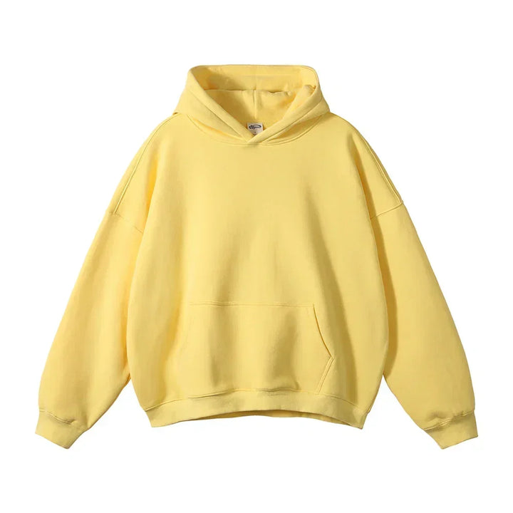 Relaxed Men's Pullover Hoodie With Kangaroo Pocket 22