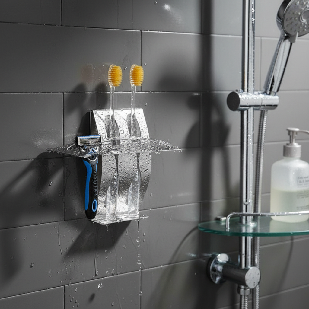 Rostfreier Badorganizer - ShowerGrip