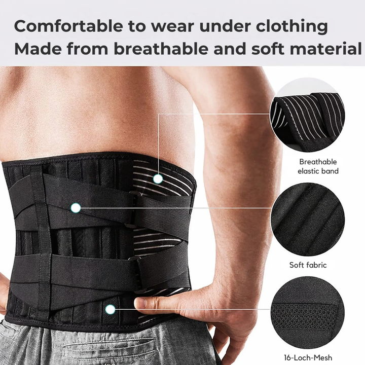 Lumbar Support Belt | 360-Degree Back Stabilization 3