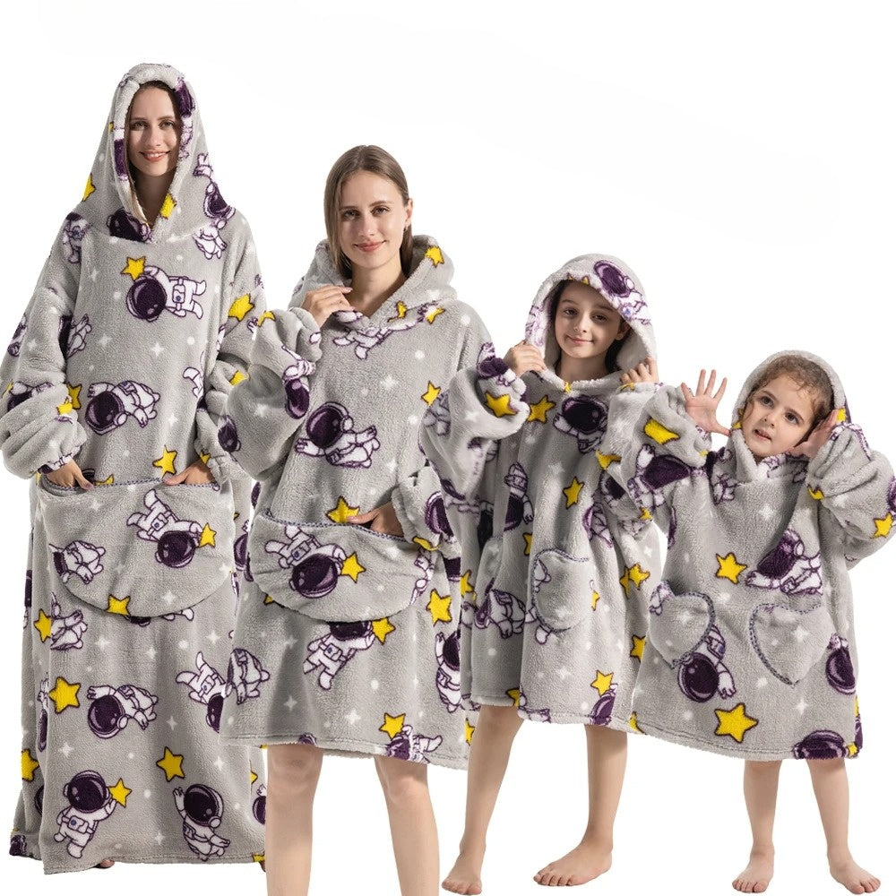 Græskar Hoodie-tæppe til Halloween Hygge – SpookySnuggle