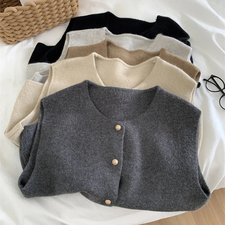 Merinould damevest – Solveig