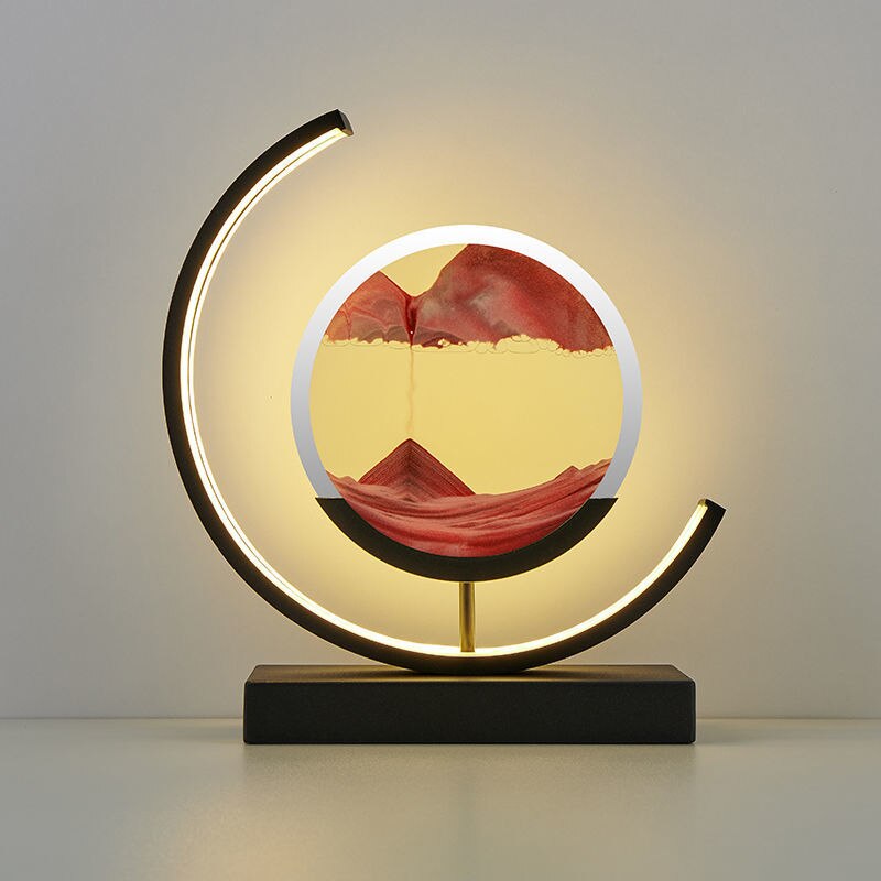 3D sandskal bordlampe - Abyss